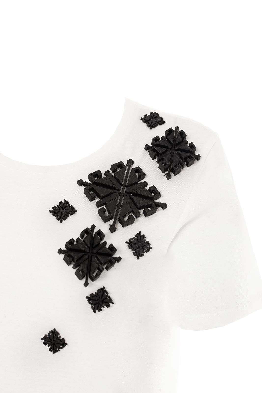 t-shirt with 3D printed details - Фото №3